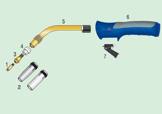 Torcia MIG SB 24 - immagine 2