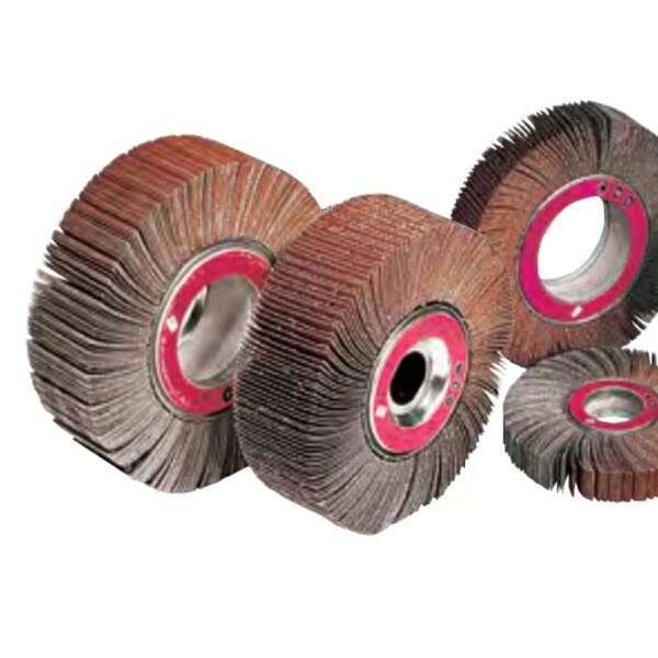 Ruote lamellari con flangia per superfici piane e curve