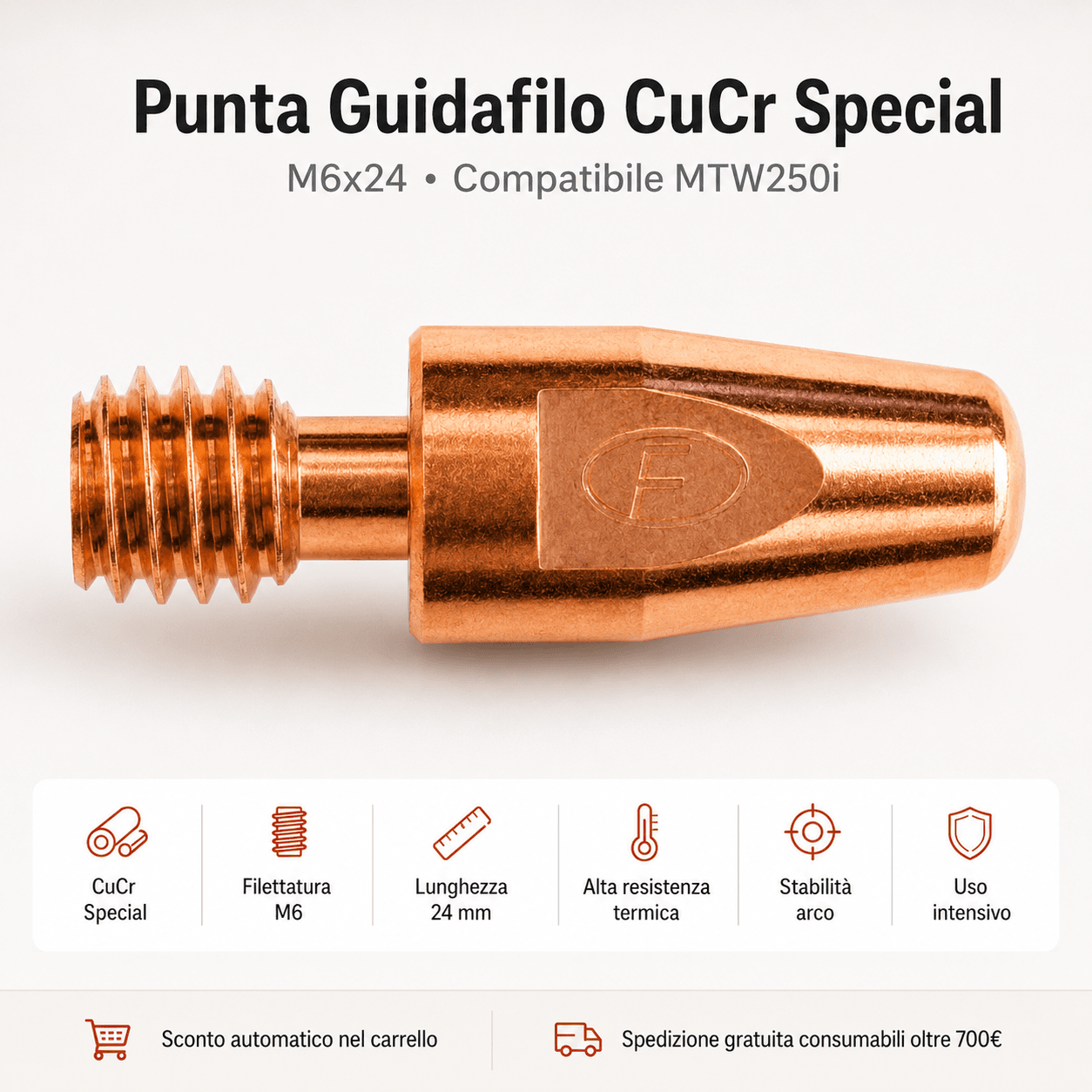 punta guidafilo m6x24 mtw250i