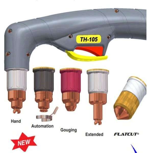 Torcia Plasma TH-105 Hybrid 105A - immagine 4