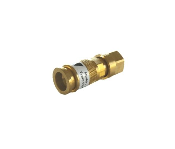 Presa Rapida DADO G3/8"-DX per Gas Neutri (Argon, CO2) conforme a EN 561 e ISO 7290