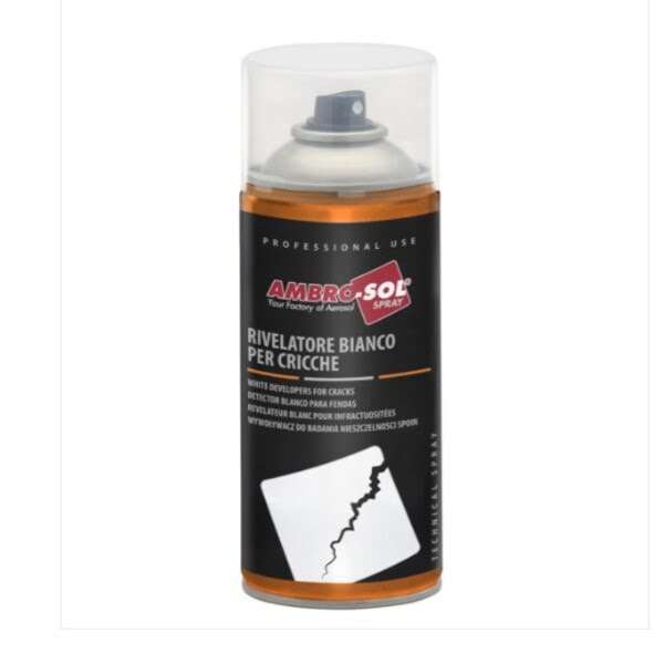 Bomboletta di Rivelatore Bianco Spray Ambro-Sol W502 da 400ml offerta