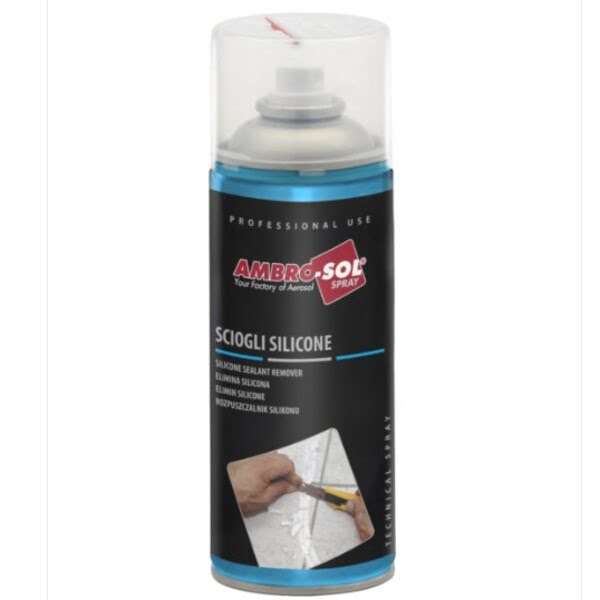 Spray sciogli silicone Ambro-Sol per rimozione rapida e sicura