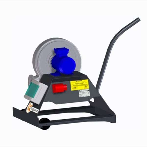 Aspiratore carrellato MOUSE per ambienti industriali difficili