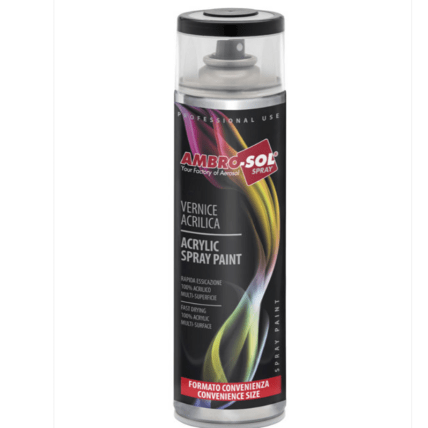 Spray acrilico per legno e metallo Ambro-Sol Multiuso