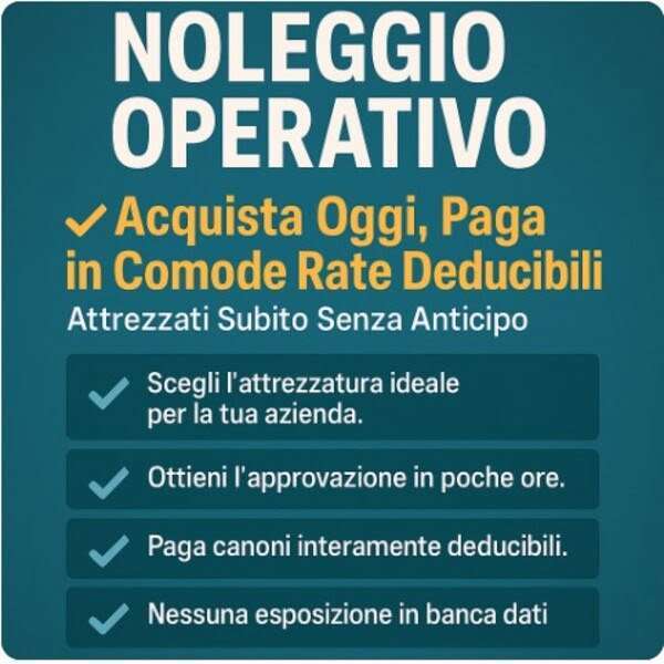 noleggio operativo attrezzature saldatura Furini